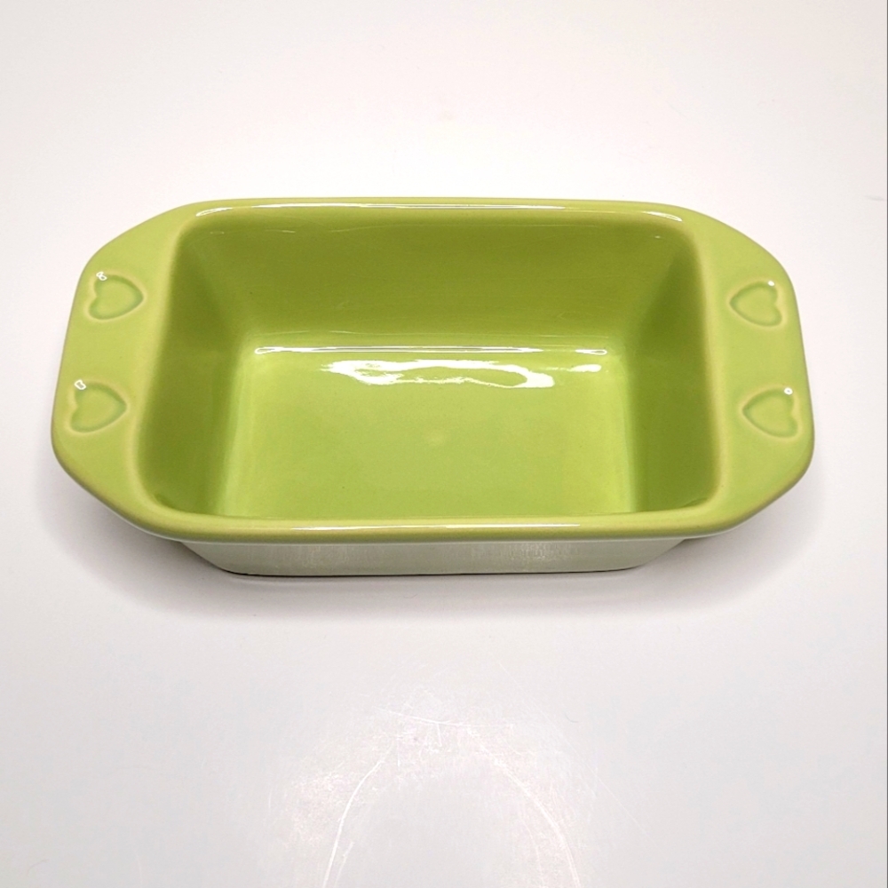 Chantal Green Stoneware Loaf Baking Dish